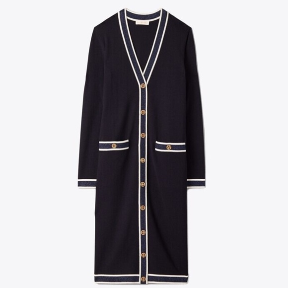 Tory Burch sweater coat - Picture 2 of 5